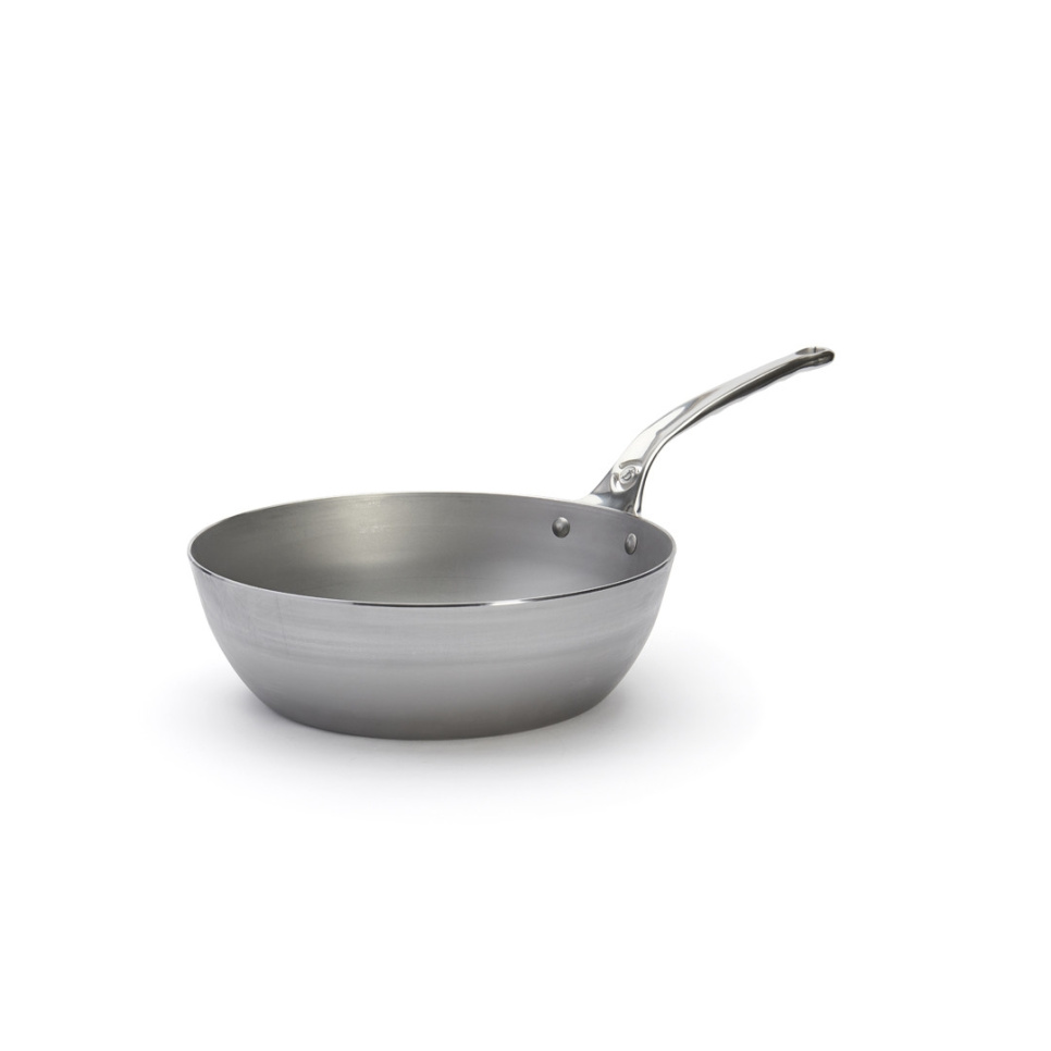 Sauteuse in koolstofstaal met roestvrijstalen handgreep, 28 cm, Mineral B Pro - de Buyer in de groep Koken / Koekenpan / Sauteuse bij The Kitchen Lab (1602-27269)