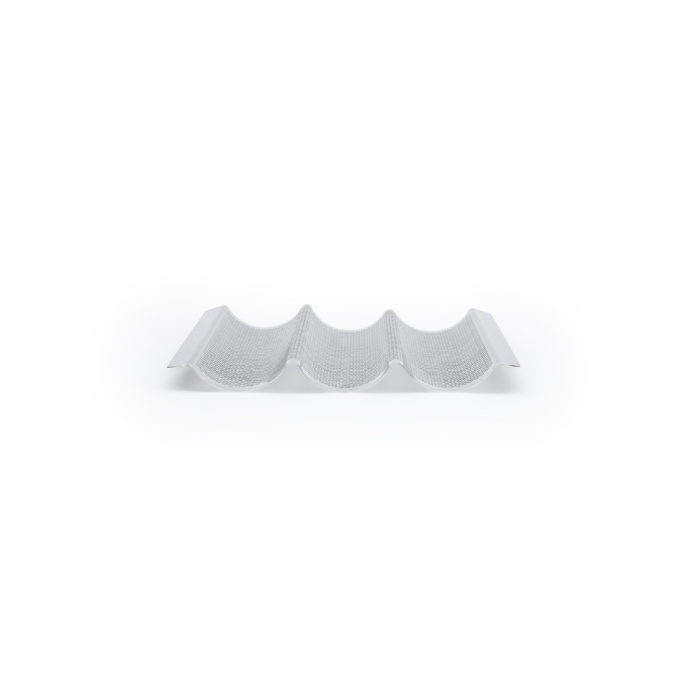 Roestvrijstalen stokplaat plaat, 40 x 24,5 cm - de Buyer