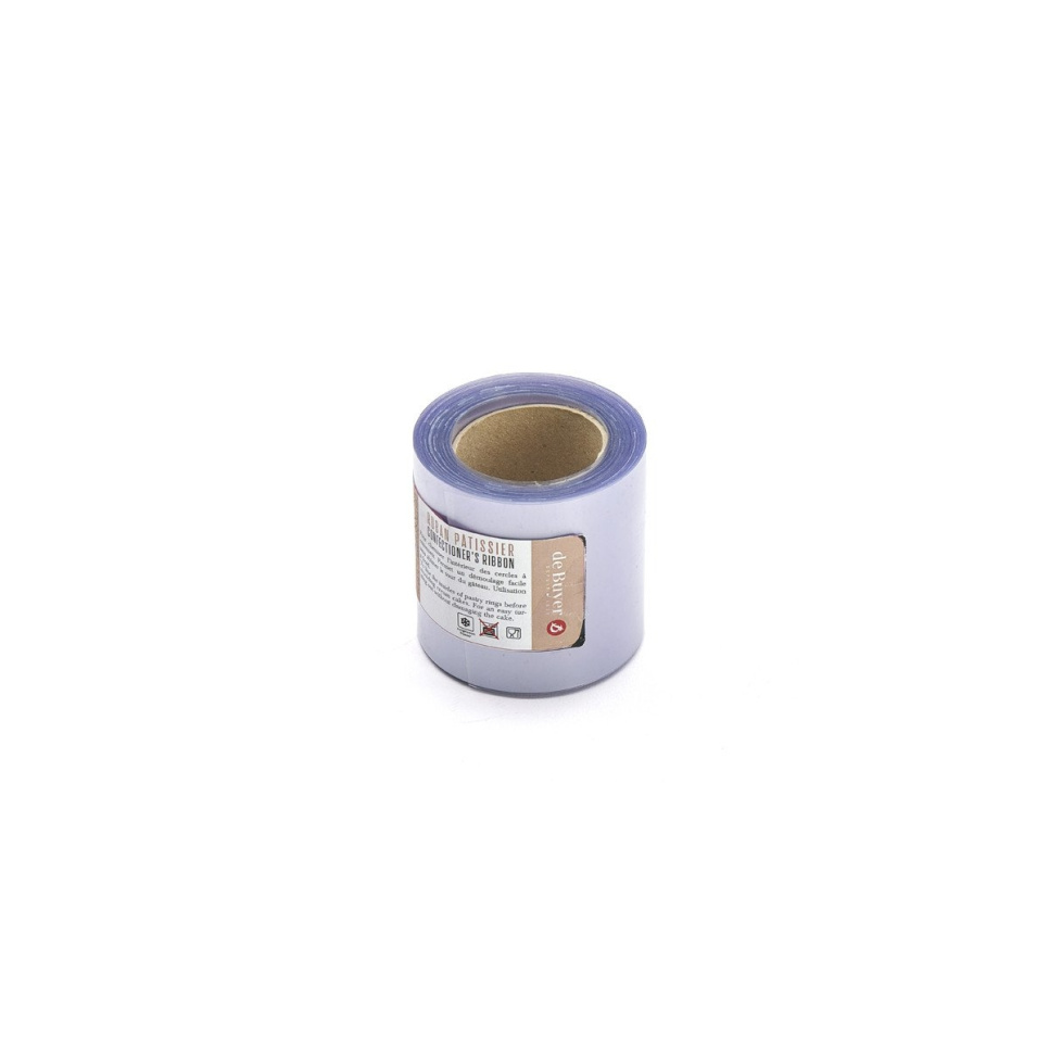 Banketbakkersplastic 6 cm hoog, 10 meter - de Koper in de groep Bakken / Bakgerei / Bak Accessoires bij The Kitchen Lab (1602-32796)