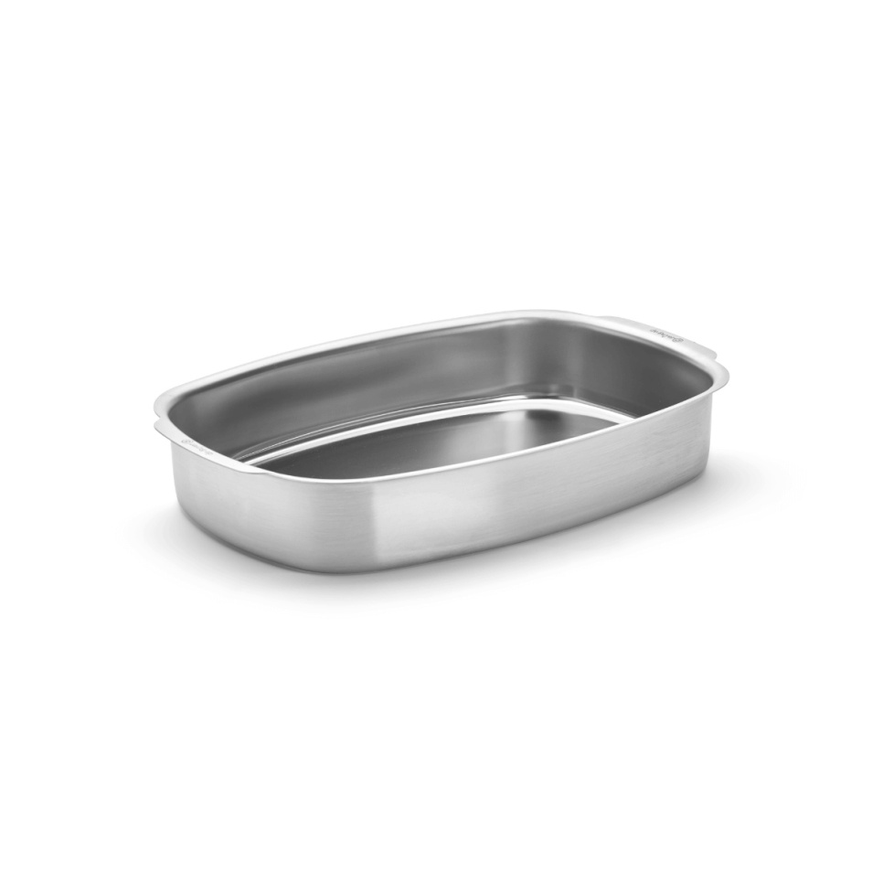 Roestvrijstalen ovenschaal, 38 x 26 cm - de koper Roestvrijstalen ovenschaal, 38 x 26 cm - de koper