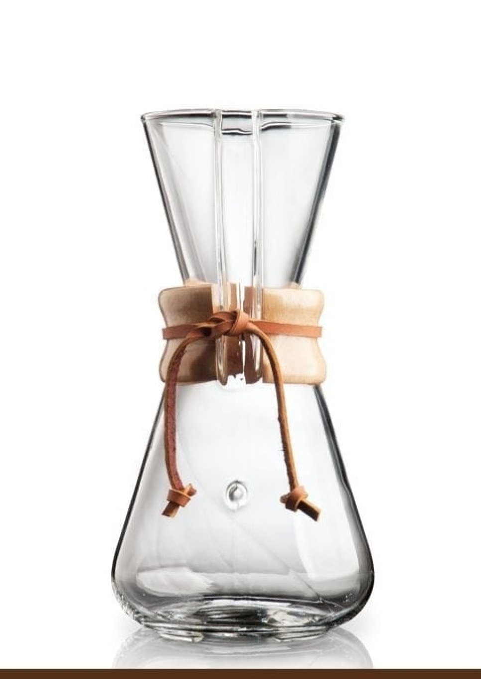 Chemex koffiezetapparaat / Chemex kan glas in de groep Thee & Koffie / Koffie zetten / Pour over / Filterhouder bij The Kitchen Lab (1638-23167)