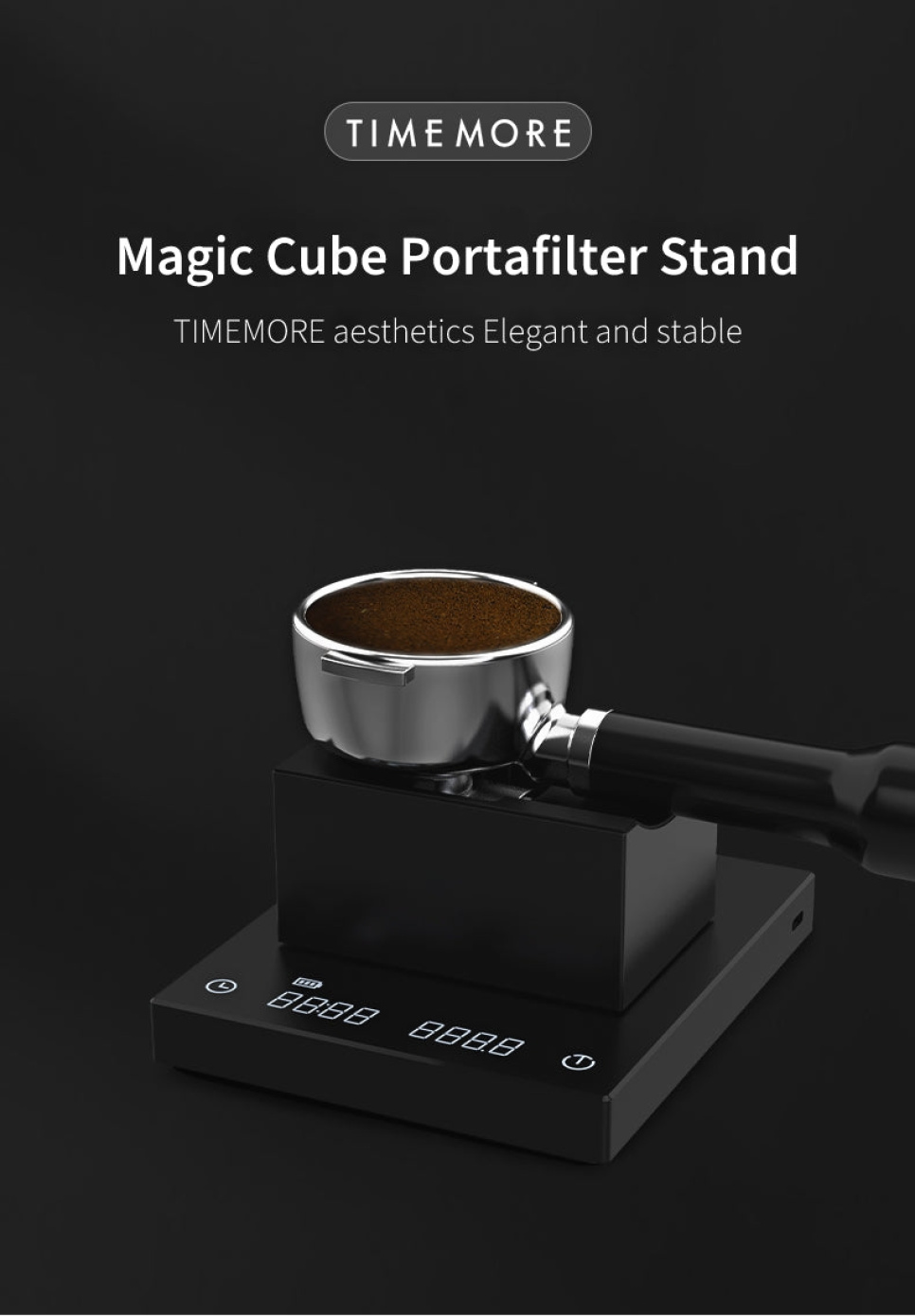 Magic Cube, Portafilterstandaard - Timemore Magic Cube, Portafilterstandaard - Timemore
