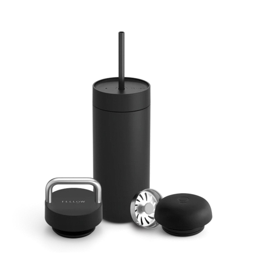 Thermos, Carter 3 in 1 Sip Systeem, Mat Zwart 16oz - Collega in de groep Tafelschikking / Kannen & karaffen / Thermosflessen bij The Kitchen Lab (1638-32747)