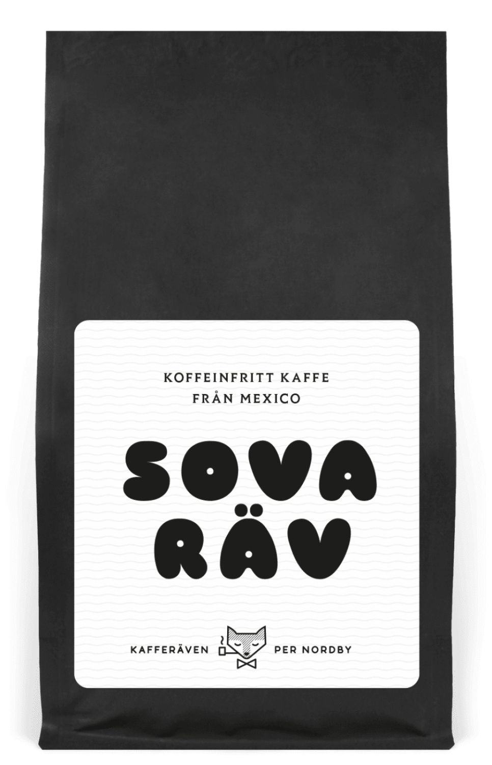 Sova Räv, Cafeïnevrije koffie 250g - Per Nordby Kafferäven in de groep Thee & Koffie / Koffiebonen / Filter koffie bij The Kitchen Lab (1642-20452)
