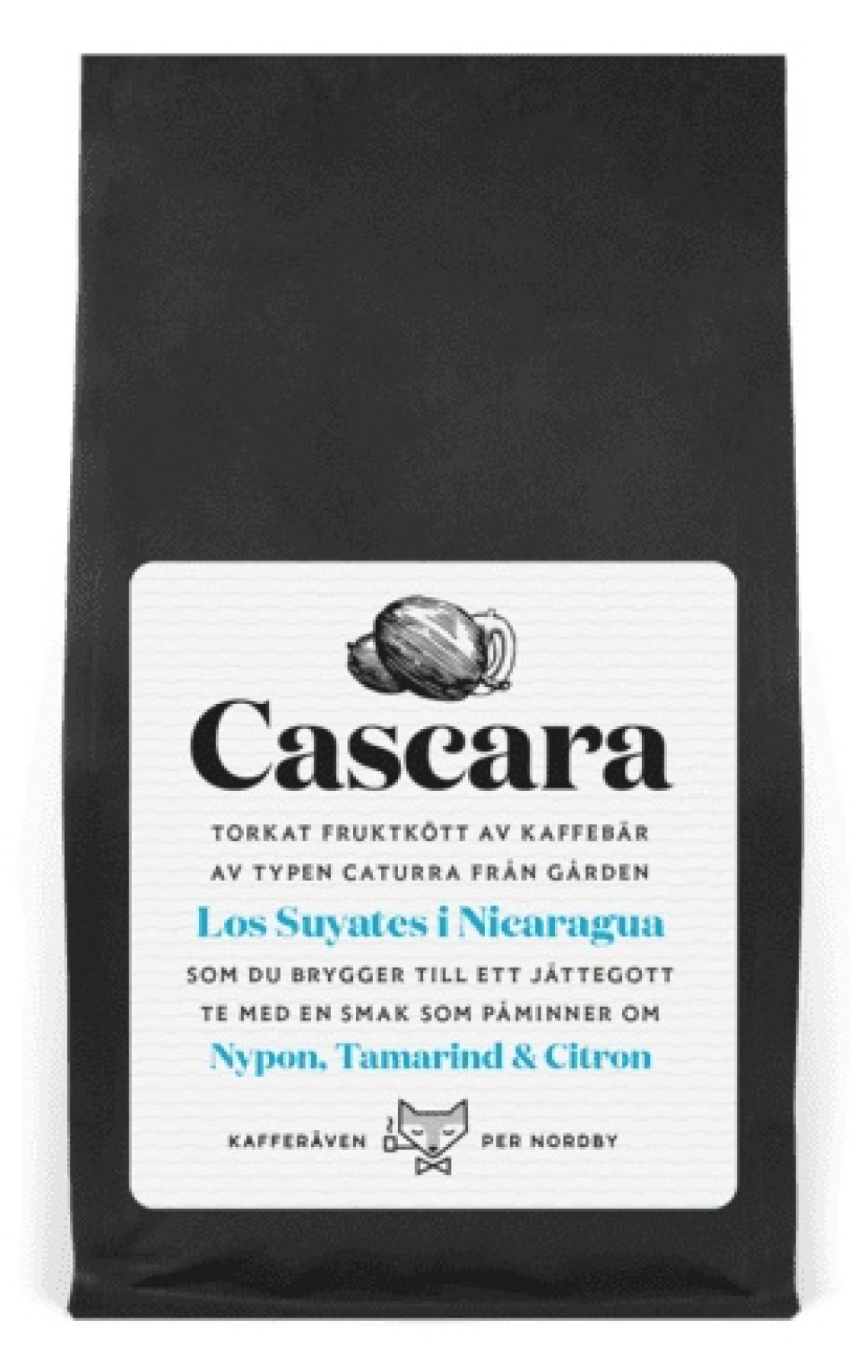 Cascara, gedroogde pulp van koffie - Per Nordby Kafferäven in de groep Thee & Koffie / Koffiebonen / Filter koffie bij The Kitchen Lab (1642-22081)