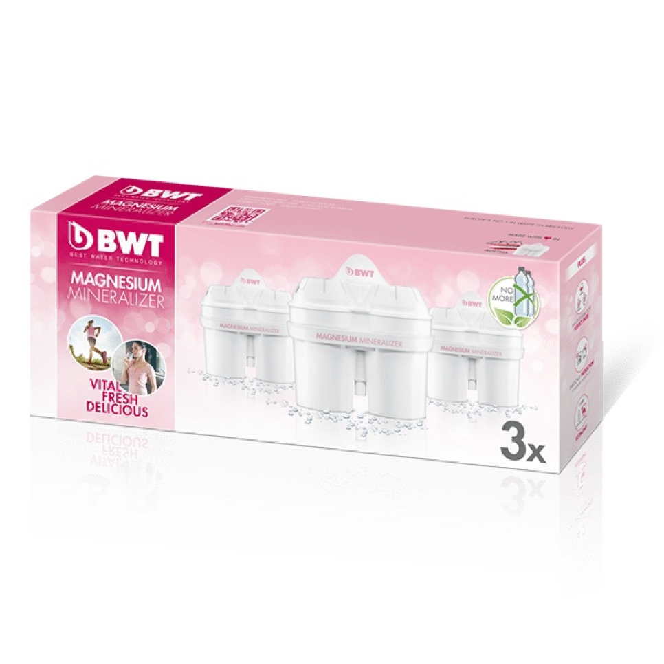 3-pack navulfilter met magnesiumtechnologie - BWT in de groep Thee & Koffie / Thee / Overige accessoires bij The Kitchen Lab (1689-16147)