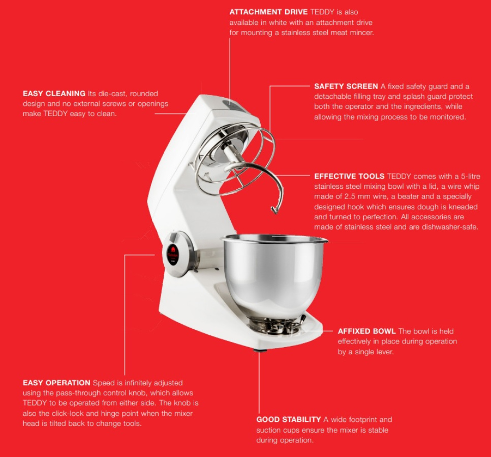 Stand mixer, Teddy - Varimixer Stand mixer, Teddy - Varimixer