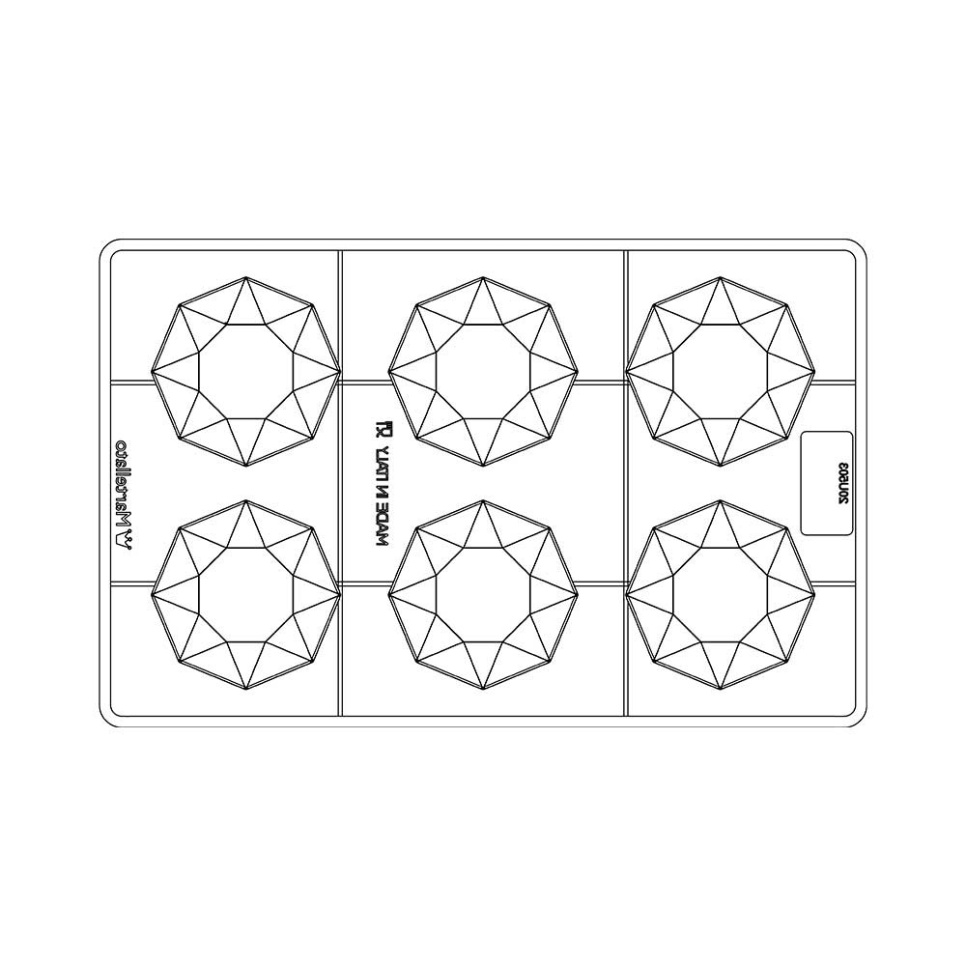 Basis voor het monteren van chocolade-eieren (20U503) - Martellato Basis voor het monteren van chocolade-eieren (20U503) - Martellato