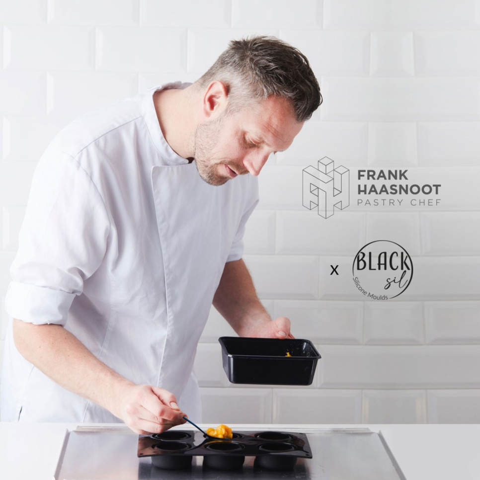 Siliconen mal, zwart, Ritmo, 30SIL509 - Martellato Siliconen mal, zwart, Ritmo, 30SIL509 - Martellato