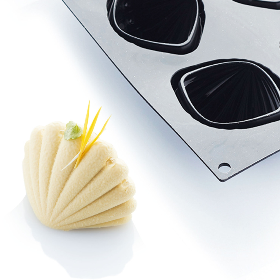 Siliconen mal, zwart, Calipso, 30SIL511 - Martellato Siliconen mal, zwart, Calipso, 30SIL511 - Martellato