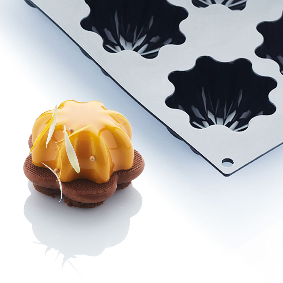 Siliconen mal, zwart, Medusa, 30SIL512 - Martellato Siliconen mal, zwart, Medusa, 30SIL512 - Martellato