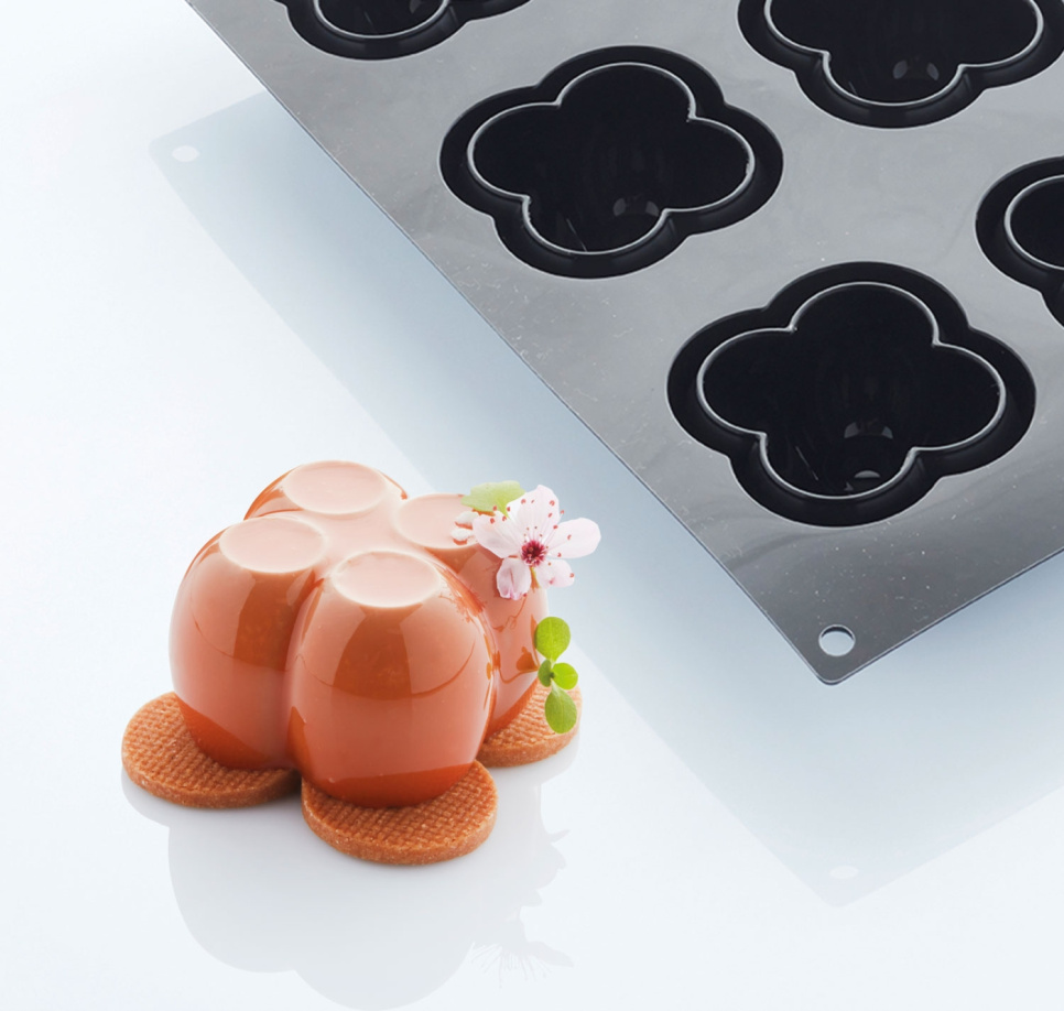 Siliconen vorm, zwart, Chloé, 30SIL517 - Martellato Siliconen vorm, zwart, Chloé, 30SIL517 - Martellato