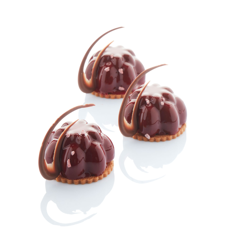 Siliconen mal, zwart, Dahlia, 30SIL518 - Martellato Siliconen mal, zwart, Dahlia, 30SIL518 - Martellato