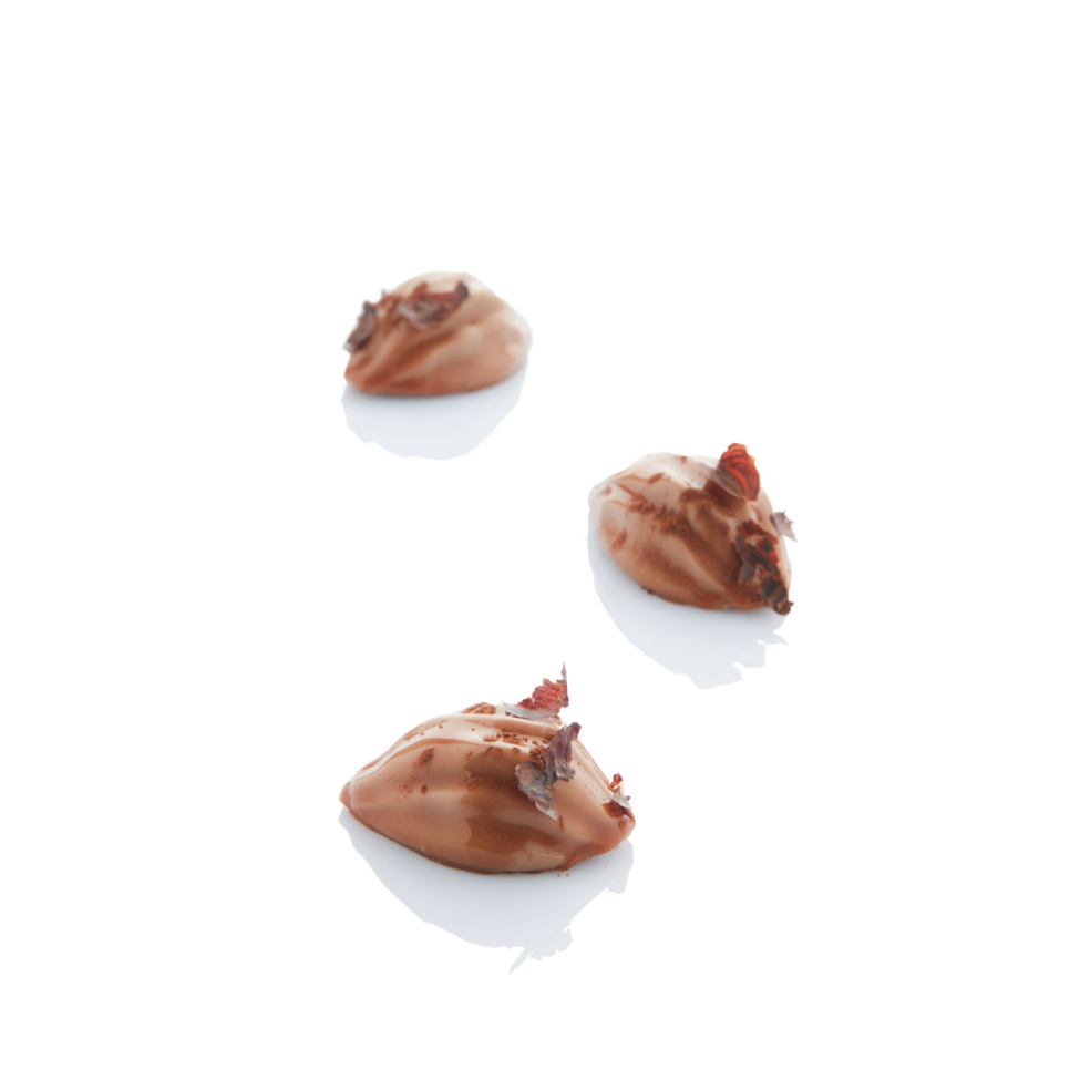 Siliconen vorm, zwart, Mini Cacao, 30SIL520 - Martellato Siliconen vorm, zwart, Mini Cacao, 30SIL520 - Martellato