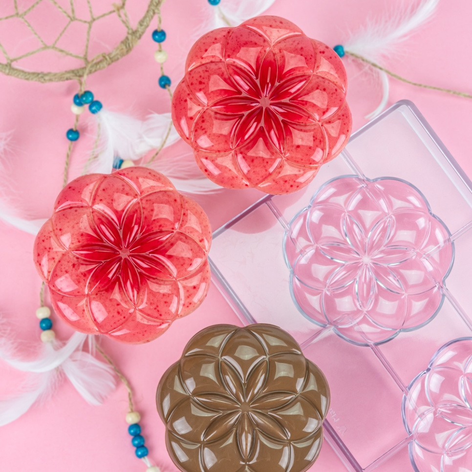 Chocolade taartvorm, Life Flower, 21MA2030 - Martellato Chocolade taartvorm, Life Flower, 21MA2030 - Martellato