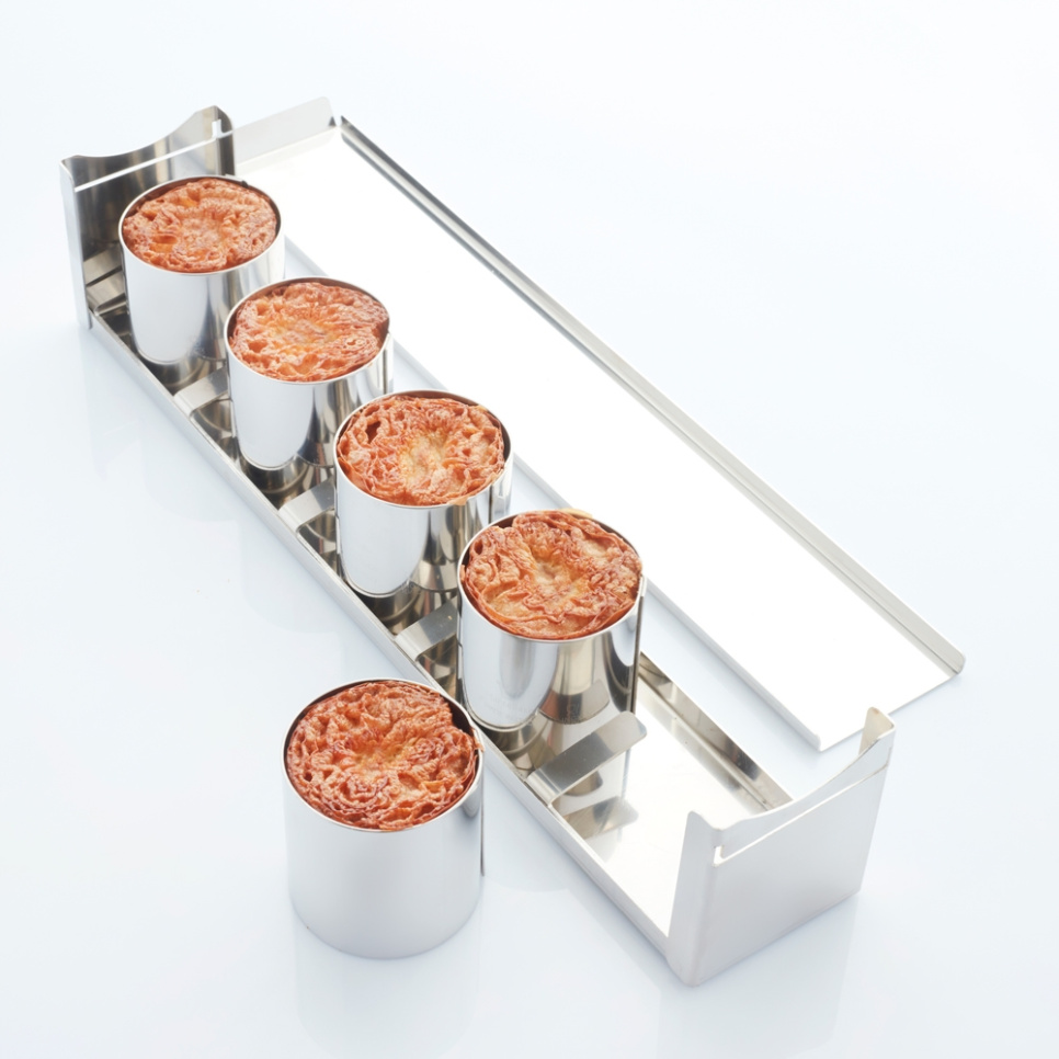 Bakvorm, Vormenset met 5 x Mini Cilinder - Martellato