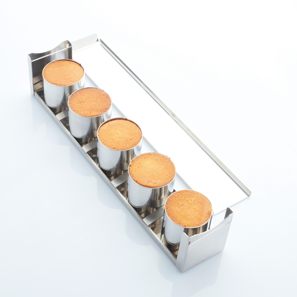 Bakvorm, Vormenset met 5 x Mini Cilinder - Martellato