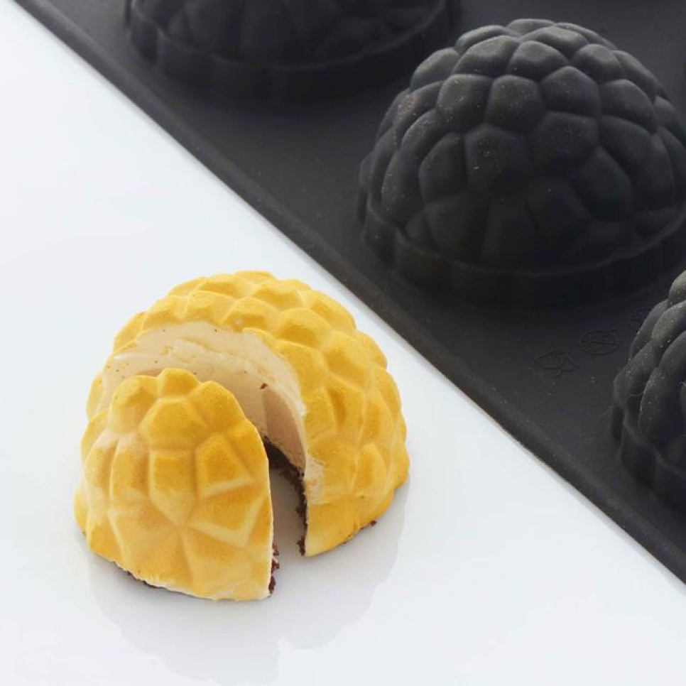 Siliconen vorm, zwart, Mimosa, 30SIL524 - Martellato Siliconen vorm, zwart, Mimosa, 30SIL524 - Martellato