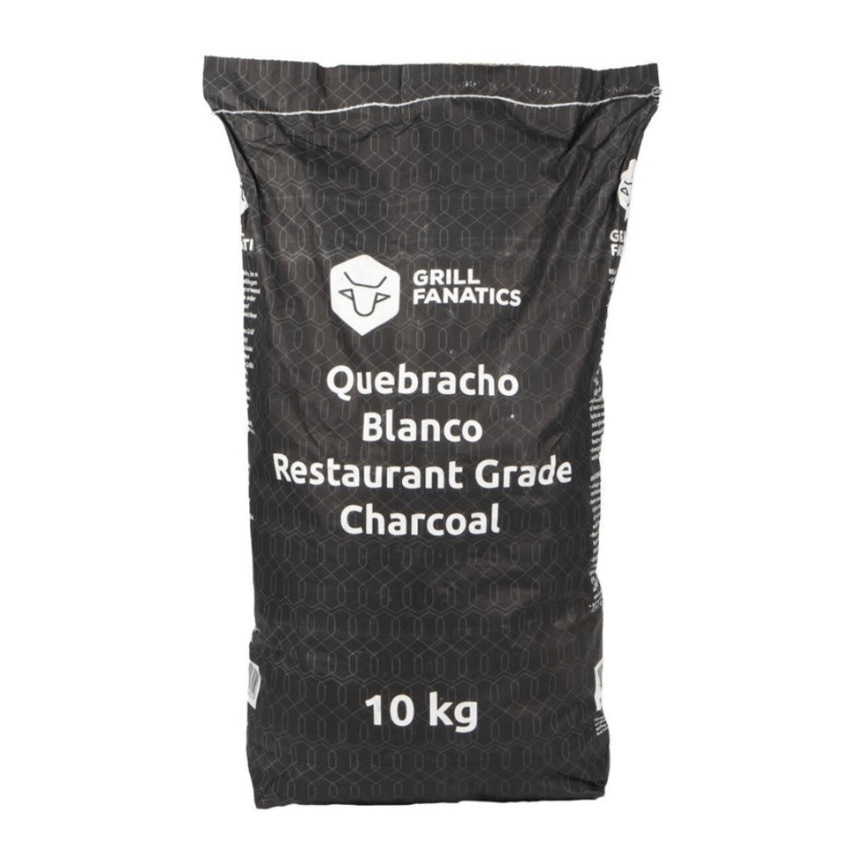 White Quebracho, Restaurant Grade, 10 kg - Grill Fanatics in de groep Barbecues, Fornuizen & Ovens / Barbecue houtskool & briketten / houtskool bij The Kitchen Lab (1738-31902)