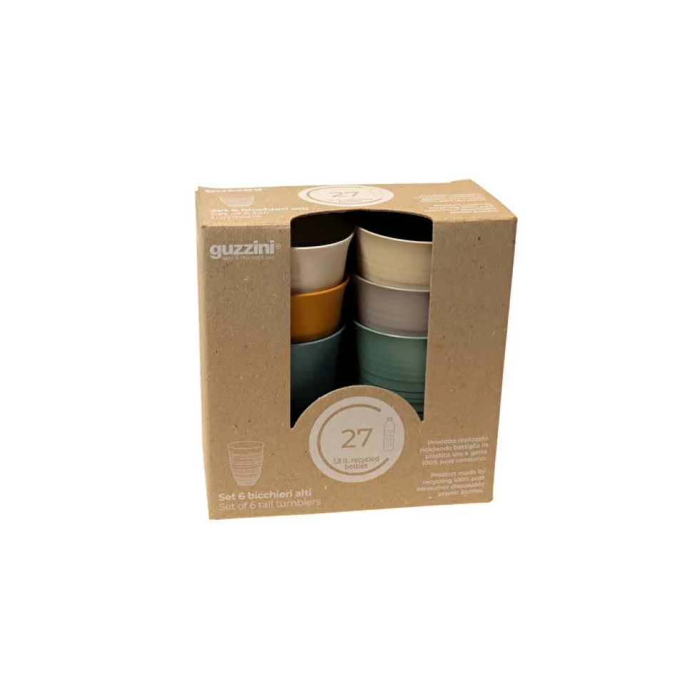 Glas drinken in plastic, 52 CL, 6-pack, tierra - Guzzini Glas drinken in plastic, 52 CL, 6-pack, tierra - Guzzini