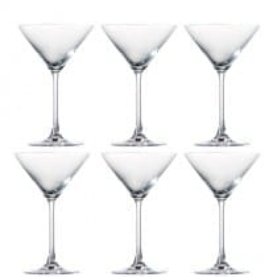 Martiniglazen, Thomas DiVino, 6 st in de groep Tafelschikking / Glas / Cocktailglas bij The Kitchen Lab (1798-12738)