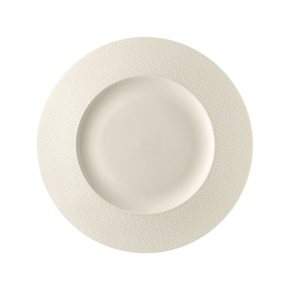 Bord 28 cm, Kumi, White Tone - Rosenthal in de groep Tafelschikking / Borden, Kommen & Schotels / Borden bij The Kitchen Lab (1798-31219)