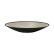 Mondgeblazen glazen serveerschaal, 31 cm, Zwart - Rosenthal
