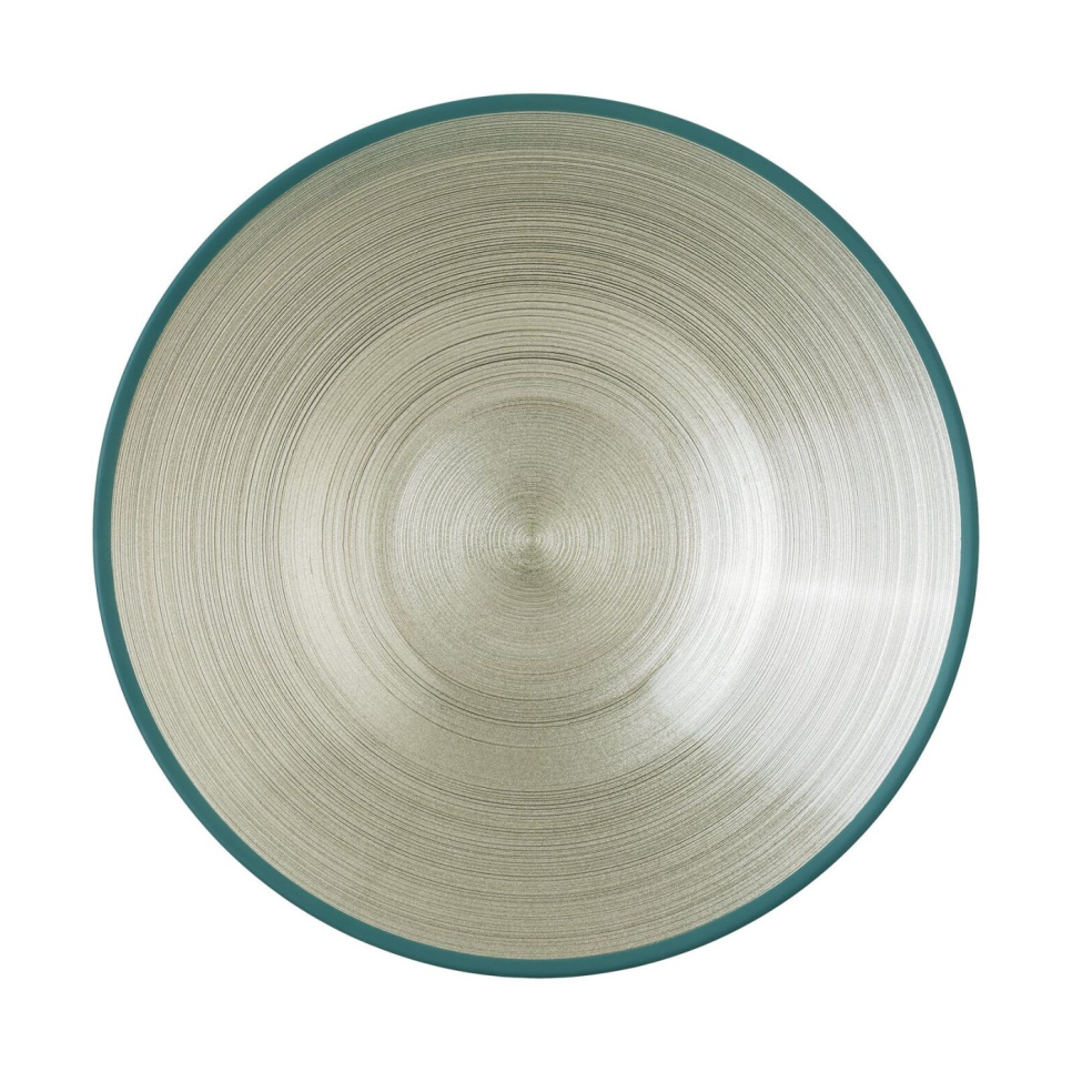 Mondgeblazen glazen serveerschaal, 31 cm, Groen - Rosenthal Mondgeblazen glazen serveerschaal, 31 cm, Groen - Rosenthal