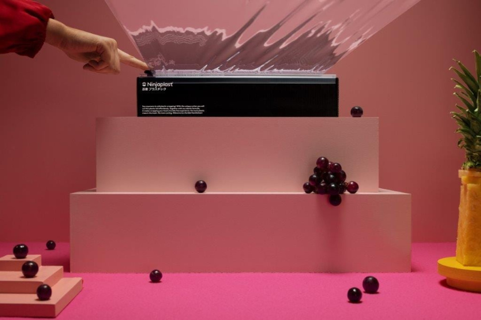 Fumble-free plastic folie, 150 meter - Ninjaplast