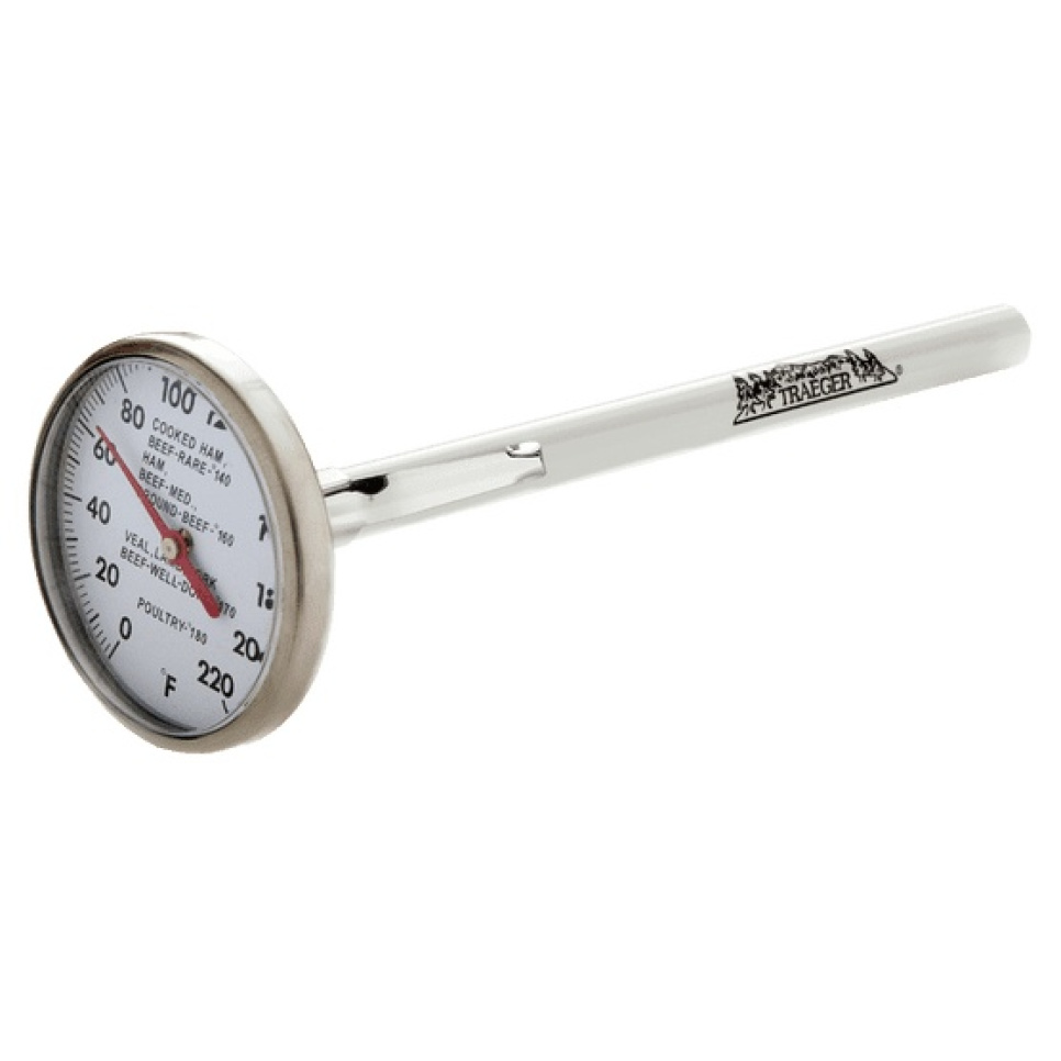Thermometer analoog - TRAEGER in de groep Barbecues, Fornuizen & Ovens / Barbecueën / Pelletbarbecues bij The Kitchen Lab (1819-15676)