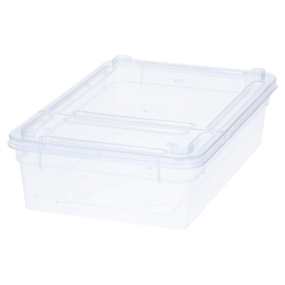 Plastic pot met klepdeksel - 0,8L