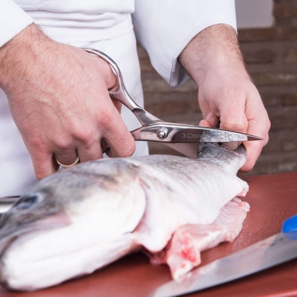 Master Keukenschaar in RVS- 3 Claveles Master Keukenschaar in RVS- 3 Claveles