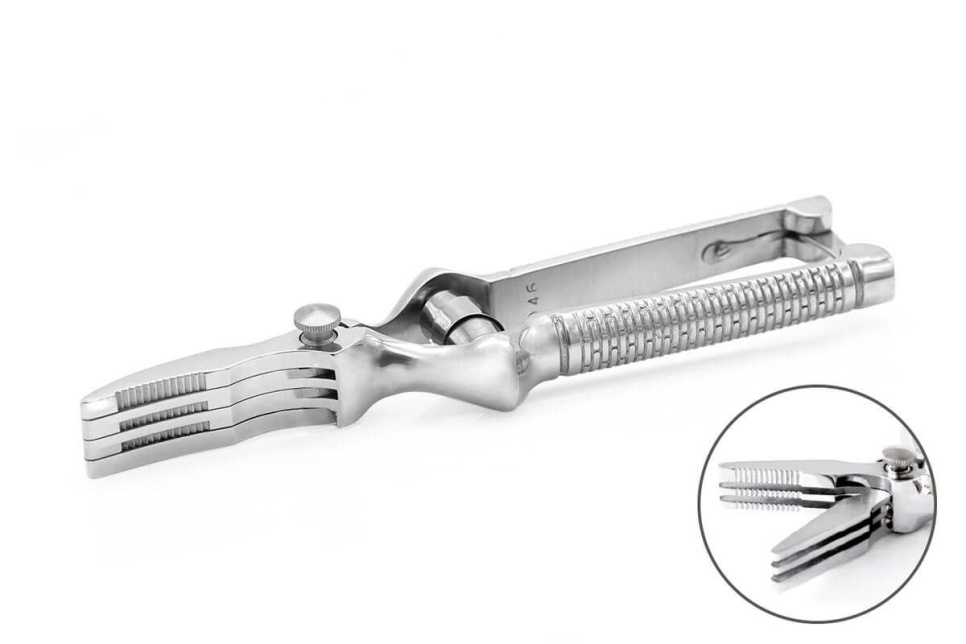 Rechte kauwer, schaar voor rauw vlees - 3 Claveles