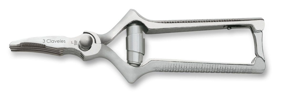 Afgeronde kauwer, schaar voor rauw vlees - 3 Claveles in de groep Koken / Keukengerei / Scharen bij The Kitchen Lab (1824-22779)