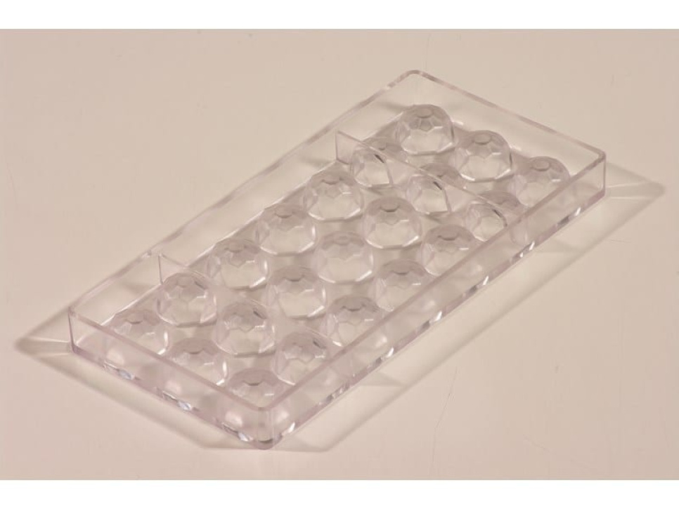 Pralinevorm Diamond, 21 pralines – Pavoni