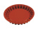 Taartvorm 26x3cm, siliconen, rood - Pavoni