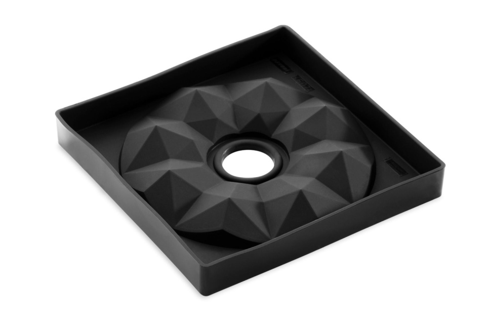 Cakevorm in siliconen, twee delen, 3D -cakekit, KE071, Louvre, Ø18cm - Pavoni Cakevorm in siliconen, twee delen, 3D -cakekit, KE071, Louvre, Ø18cm - Pavoni