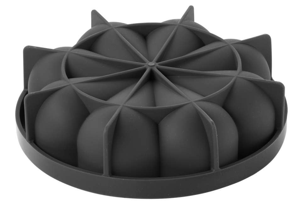 Cakevorm in Silicone 3D Cake, KE015, Bombée, Ø18cm - Pavoni Cakevorm in Silicone 3D Cake, KE015, Bombée, Ø18cm - Pavoni