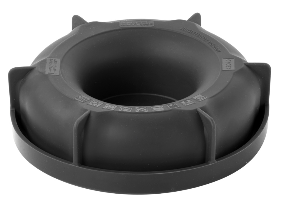 Cakevorm in siliconen 3D -cake, KE020, interieur, Ø15,3 cm - Pavoni