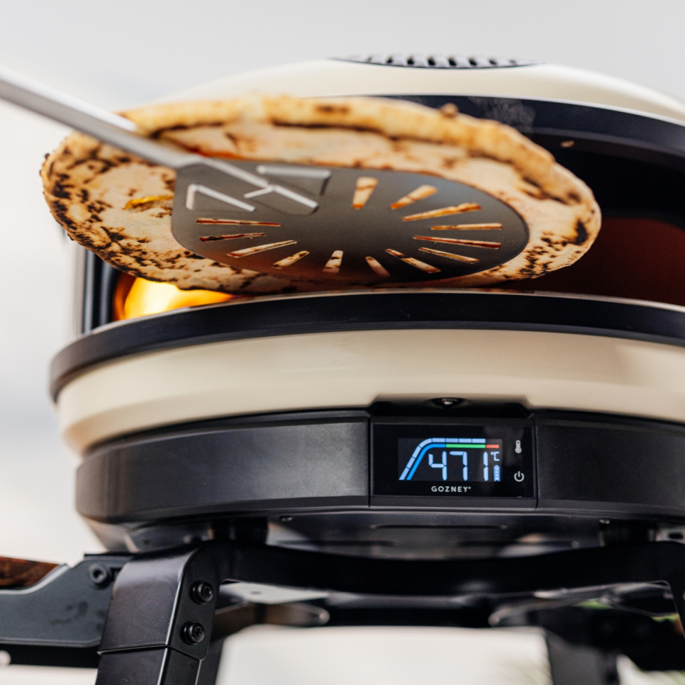 Pizzadraaier, Balance, Houten handvat - Gozney