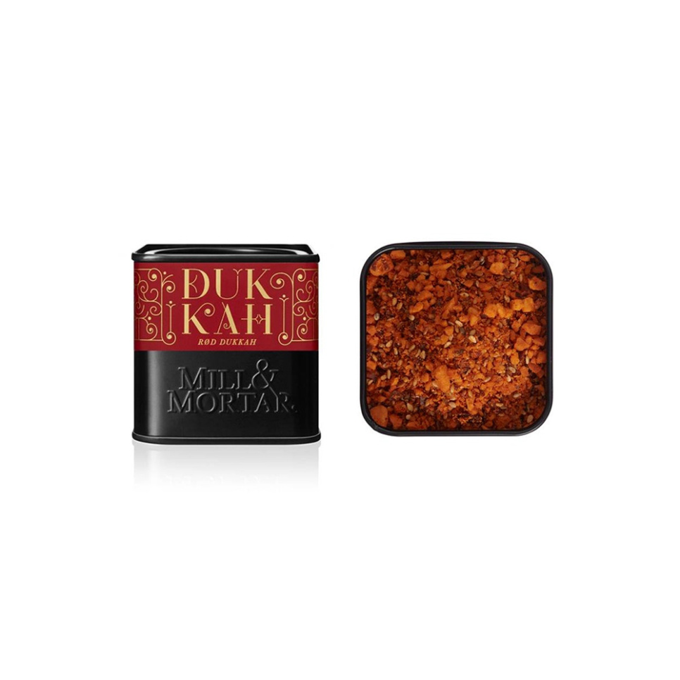 Rode Dukkah, biologisch, 75 gram - Mill & Mortar in de groep Koken / Specerijen & Smaakstoffen bij The Kitchen Lab (1840-21845)