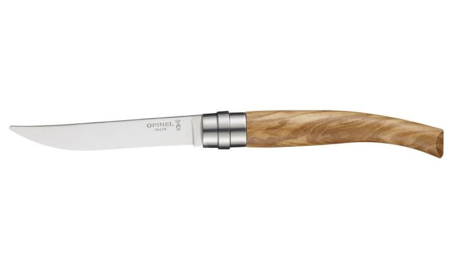 Steakmessen, olijfhout, 4-pack - Opinel in de groep Tafelschikking / Bestek / Messen bij The Kitchen Lab (1861-22667)