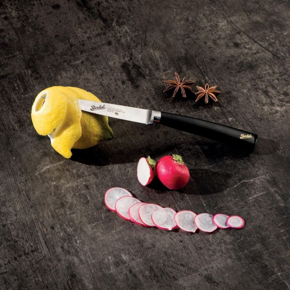 Uitbeenmes, 16 cm, Elegance Glossy Zwart - Berkel