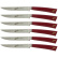 Steakmessen, 6-pack, Elegance Red - Berkel Steakmessen, 6-pack, Elegance Red - Berkel