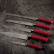 Vijfdelige messenset Elegance Red - Berkel