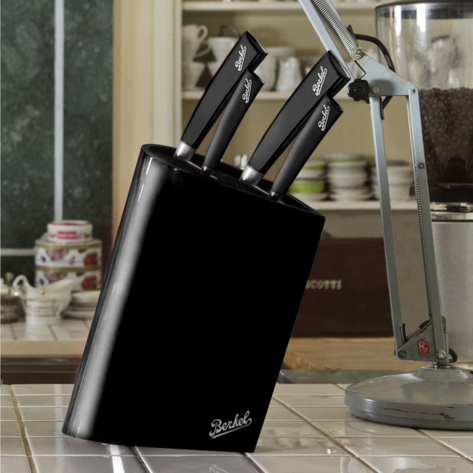 Zwart messenblok - Berkel