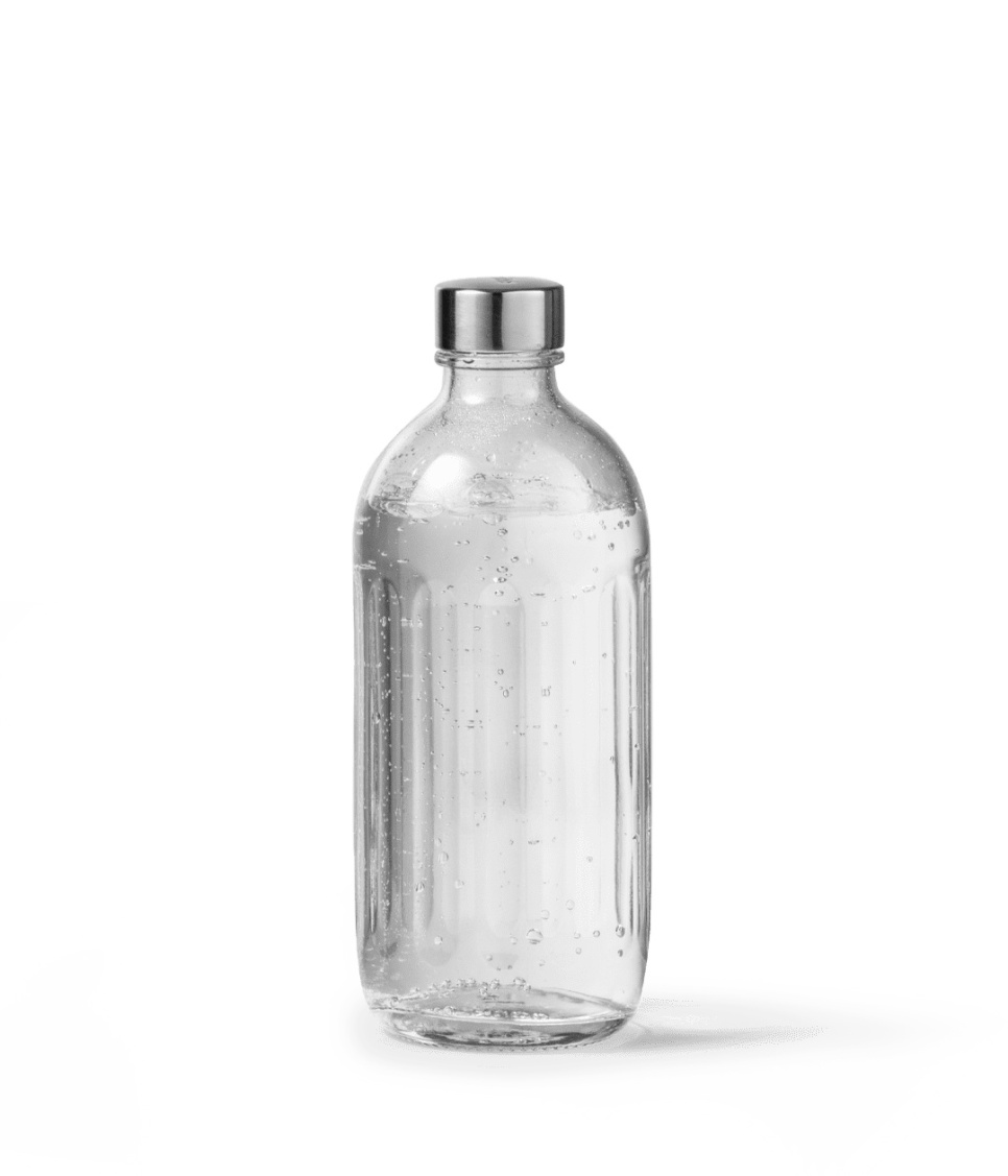 Glazen fles Pro, 800ml - Aarke in de groep Keukenapparatuur / Overige keukenapparatuur / Koolzuurmachine bij The Kitchen Lab (1966-26784)