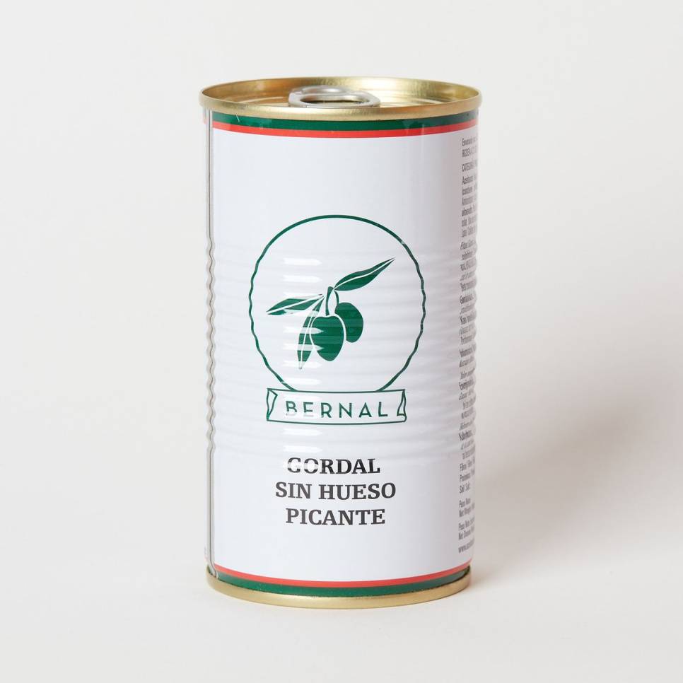 Ontpitte Gordal-olijven, Picante, 150 g - Bernal in de groep Koken / Koloniaal bij The Kitchen Lab (1971-35968)