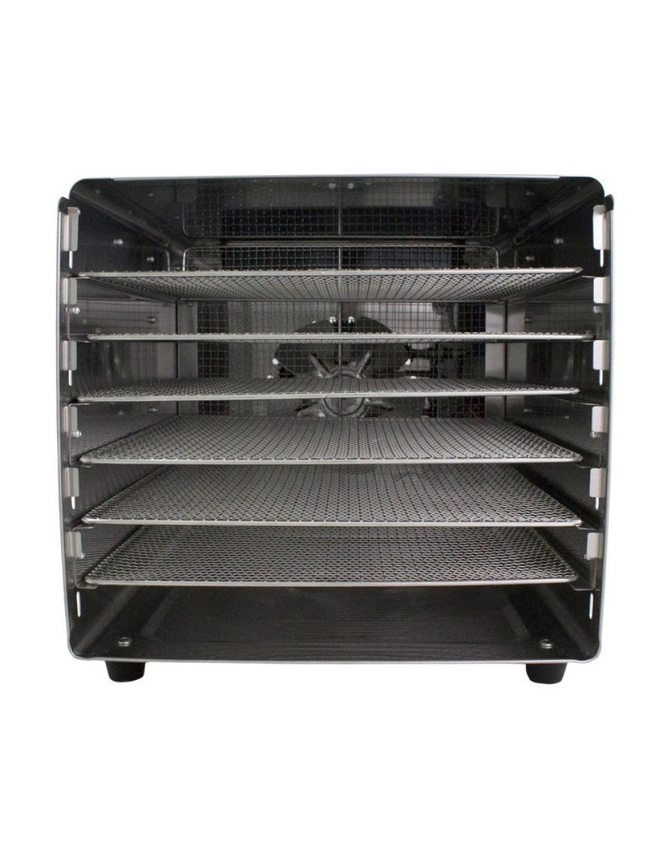 Droogkast Mini DH02 in RVS met touch display, 6 bakjes - Byzoo