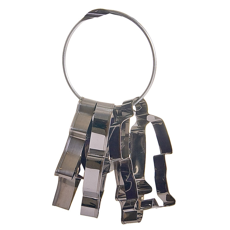 Peperkoekvormen, 5 stuks - Jonas of Sweden